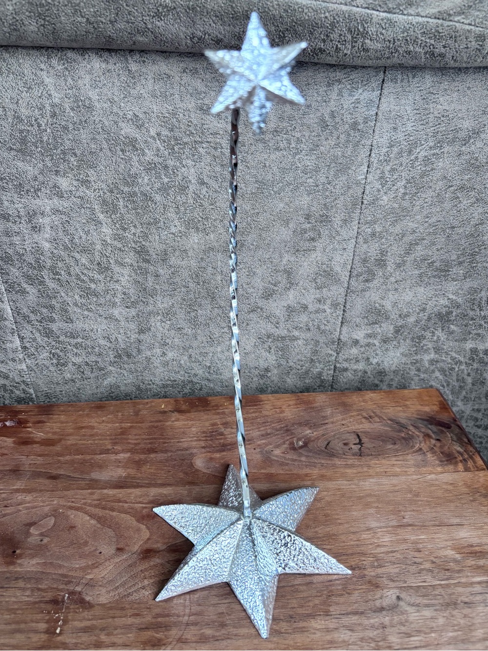Waterford Silver Plated Star Christmas Ornament Stand (Model #142173)